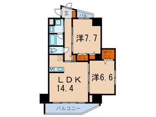 シャルマンミューズの物件間取画像